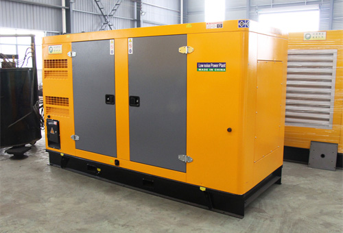 昆山某（mǒu）辦公（gōng）樓購買的100kw靜音柴油發電機組成功出廠