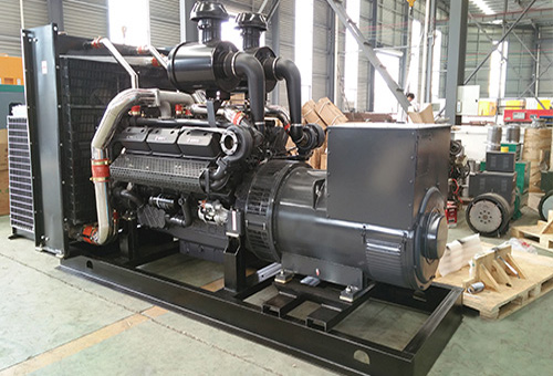 蘇州（zhōu）工地400kw上柴柴油發電機組作